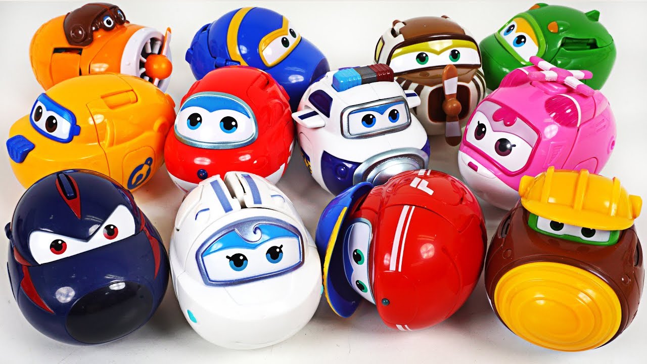 super wings egg toys