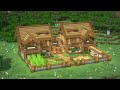 Minecraft: How To Build a Survival Base(House Tutorial)(#41) | 마인크래프트 건축, 야생 기지, 인테리어