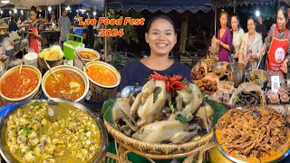 ເທດສະການອາຫານລາວປີ2024ທີ່ວຽງຈັນ/เทสกาลอาหารลาวปี2024ที่เวียงจันทน์/Lao Food Fest 2024 in Vientiane