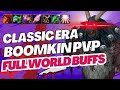   wow classic era balance druid pvp full world buffs  