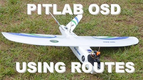 Using the route function in Pitlab OSD - narrated