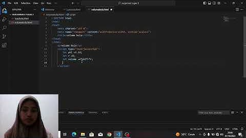 tugas 3 pemrograman visual 1 menentukan volume bola menggunakan javascript