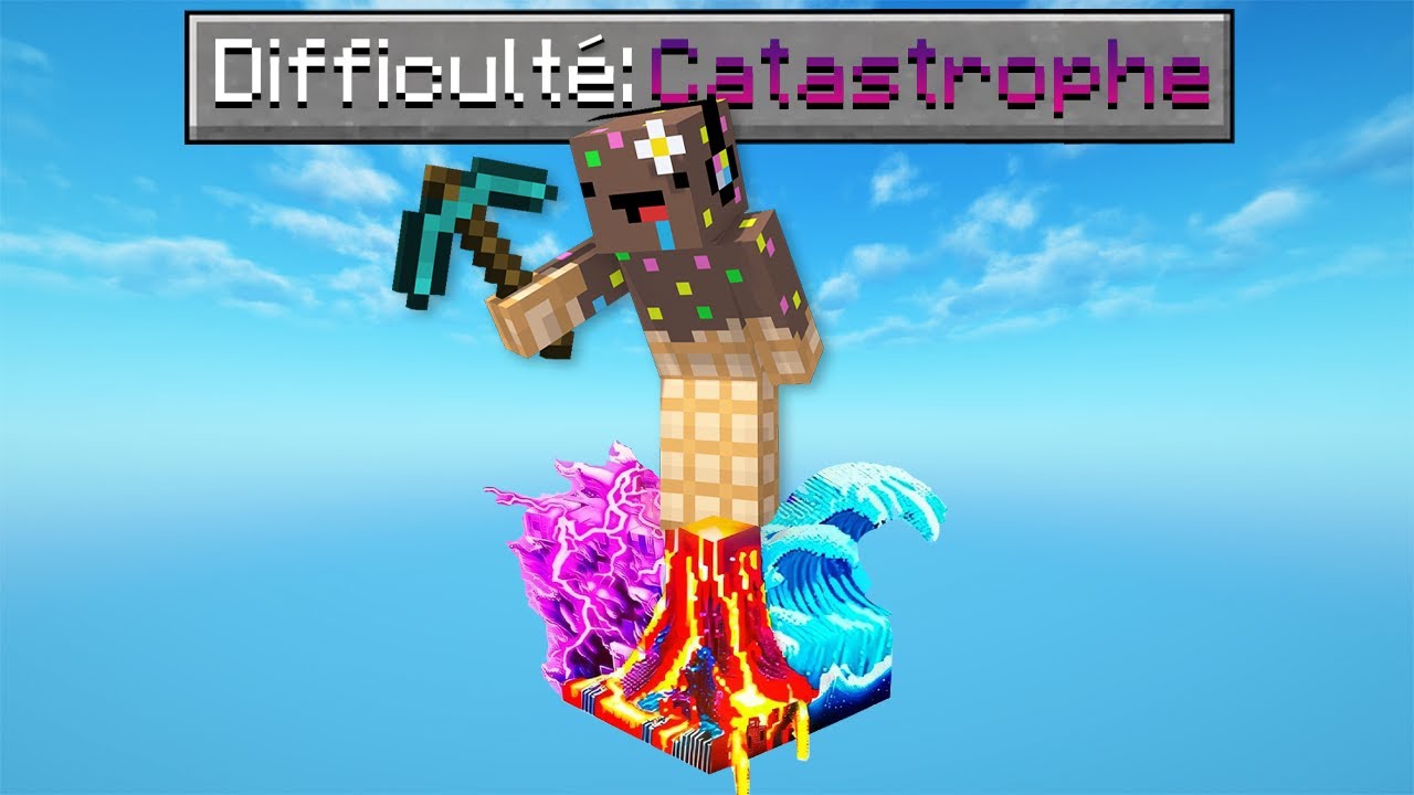 Je dois survivre sur un Bloc de Catastrophe Naturelle..