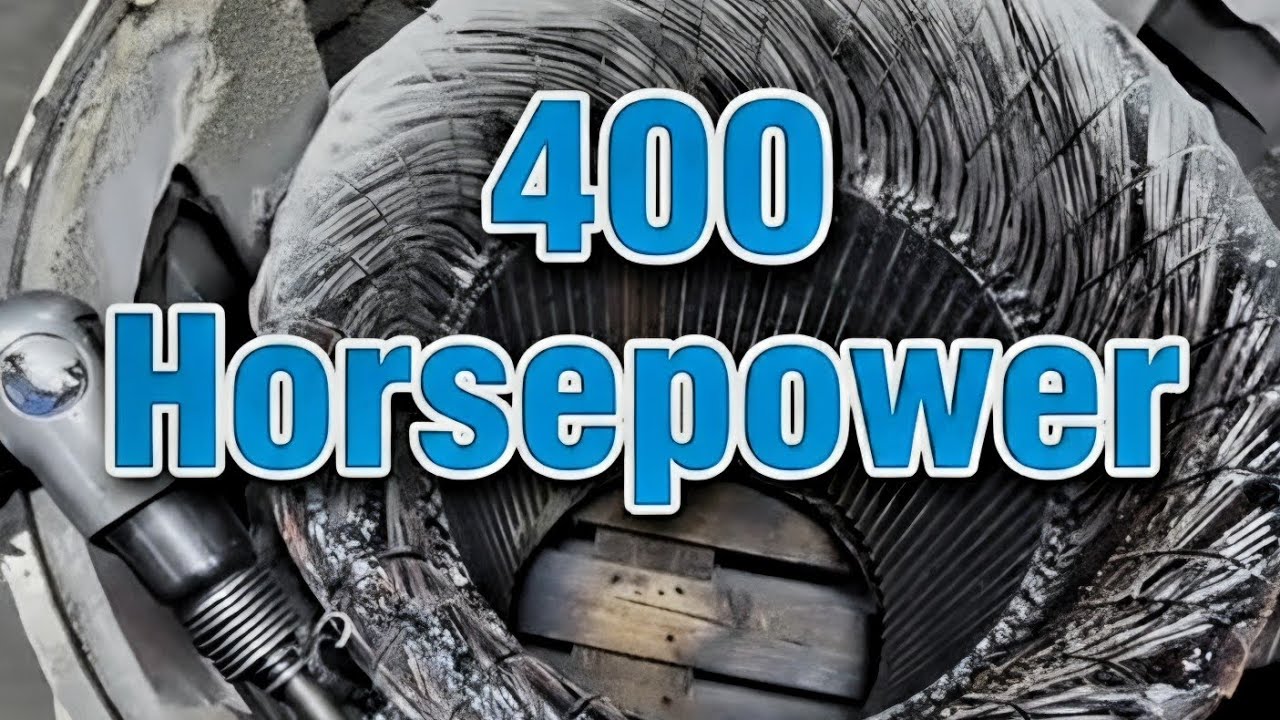 Rewinding a 400 Horsepower Electric Motor. My process and Tips - YouTube