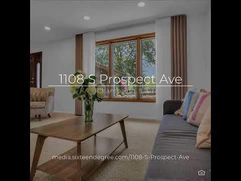 1108 S Prospect Ave, Champaign, IL home video tour
