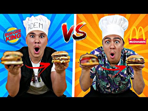 Vidéo: Publicité Burger King vs McDonald's : ce qui est fait est refait