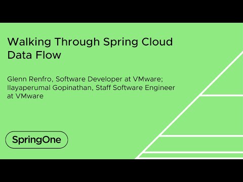 Walking Through Spring Cloud Data Flow