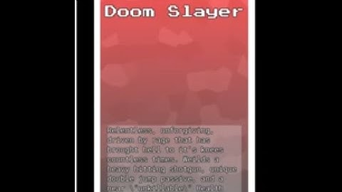 average doom slayer match (item asylum)