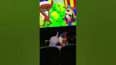 JAX AND POMNI KISSING IN THE MOVIE THEATRE!!