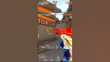 Chamber brain dead 1v1 💀 #valorant #shorts