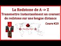 Transmettre un courant de redstone sur une trs longue distance  la redstone de a  z  cours 20