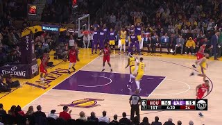 1st Quarter, One Box Video: Los Angeles Lakers vs. Houston Rockets