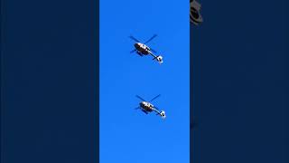3 Serbia Air Force Airbus H145M Low Pass over Belgrade 🤩 #aviation #vojskasrbije #airbus #h145