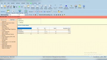 Soal 8 Modul Linier Programming Melalui Aplikasi POM-QM [Enggal R F_12211366_Aplikom Ekonomi 01]