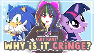 What Makes This Art Cringe? (Furries, MLP, Gacha Life, and More!) || SPEEDPAINT + COMMENTARY