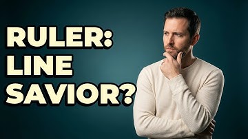 Can a Ruler Help Me Draw Perfect Straight Lines?