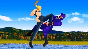 Virtua Fighter REMIX (1995) Sarah Bryant Playthrough (SEGA Saturn)