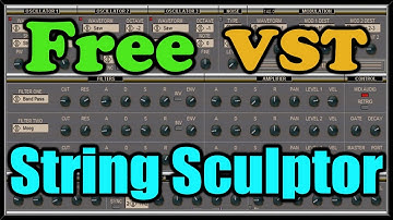 String Sculptor || Free VST Plugin || String Synth