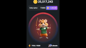 Hamster Kombat daily Cipher | 11 September - THRILL | গোপন কোড | Typing Cipher Code @NiceTechnic