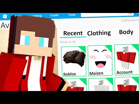 MAKING MAIZEN JJ a ROBLOX ACCOUNT 