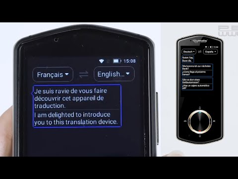 Traducteur automatique 75 langues avec caméra, wifi et 4G TTL-110 Simvalley Mobile [PEARLTV.FR]