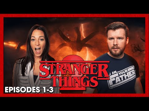 My wife watches Stranger Things for the FIRST time || Season 2 Episodes 1-3