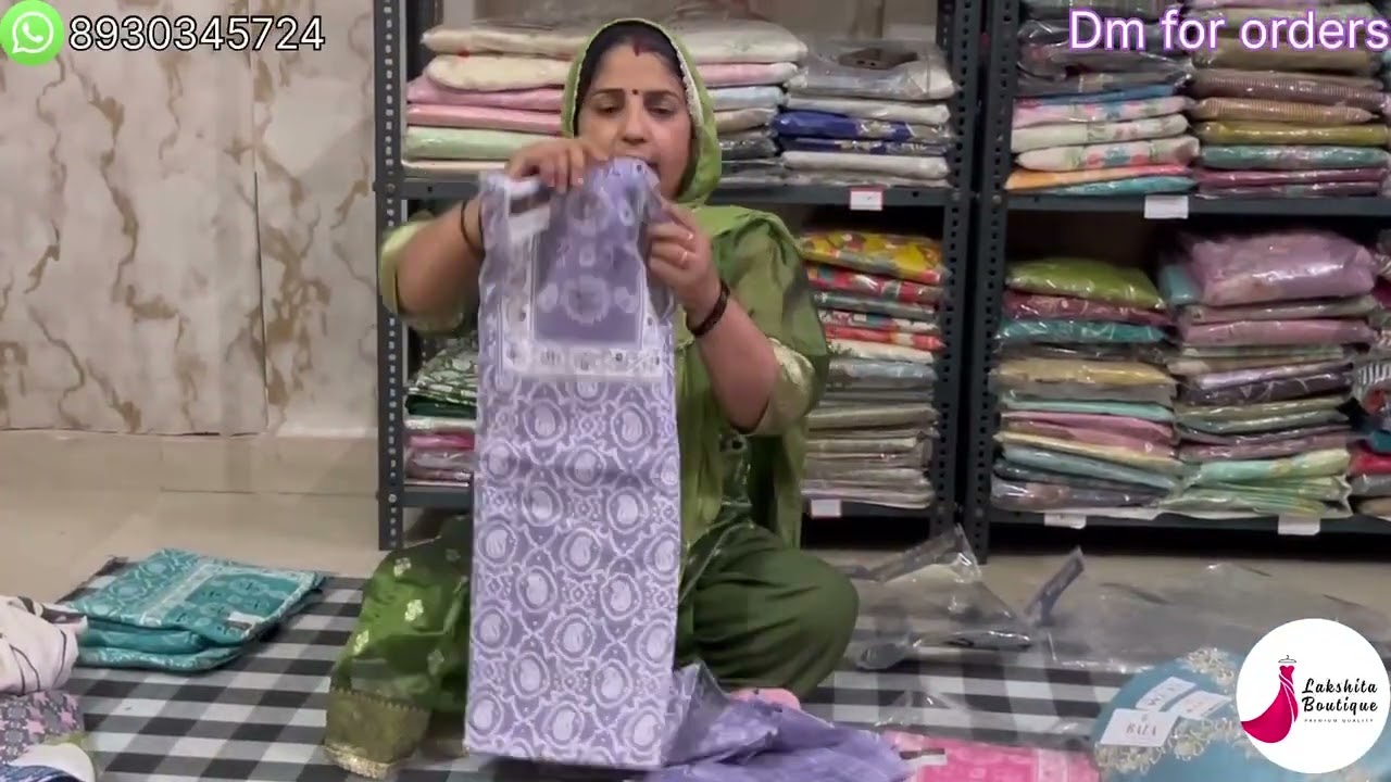 Cotton jaipuri print beautiful piece Teal tones & embroidery on that suit are definitely 👀 catching