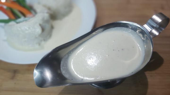 Sauce au vin blanc (beurre nantais) pour servir avec du poisson
