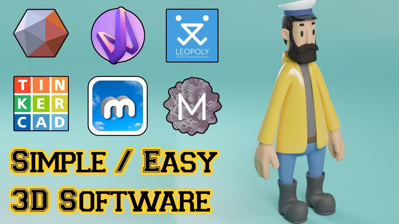 3D Modeling and Printing Software Easy to Use - YouTube