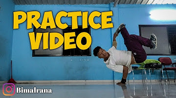 B-boying  practice video 2021 | powermoves | top rock | Footwork | Freeze