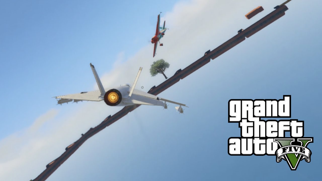 GTA 5 Online PC | PLANES vs BMX BIKES | GTA 5 Funny Moments lets play a little game