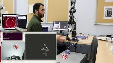 Aruco Marker detection + Kinova + Google Assistant + ROS