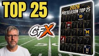 CFX Preseason College Football Top 25: The Good, The Bad, The Insane
