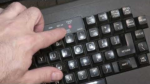 LA-120 Decwriter III Modification