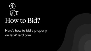 How To Bid ?