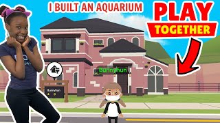 I BUILT AN AQUARIUM IN PLAY TOGETHER (PLAY TOGETHER DREAM HOUSE TOUR)