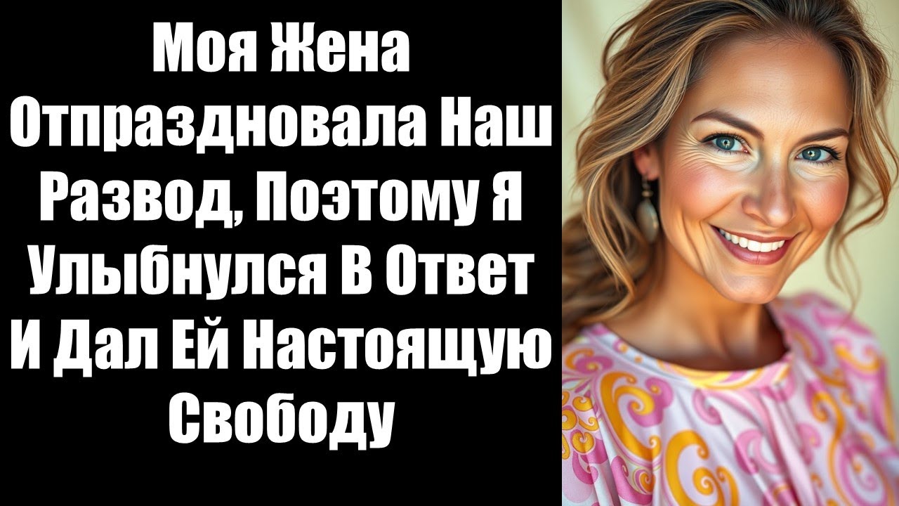 Моя Жена Отпраздновала Наш Развод, Поэтому Я Улыбнулся В Ответ И Дал Ей Настоящую Свободу
