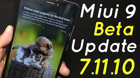 Miui 9 Update 7.11.10 Beta Developer Weekly Features & Bugs | Hindi - हिंदी