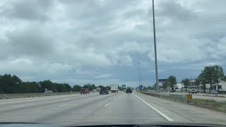 Driving from North Freeway, Houston, Texas to SH 242, Conroe, Texas