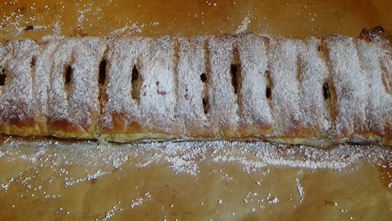 Schneller Apfelstrudel mit Blätterteig - YouTube