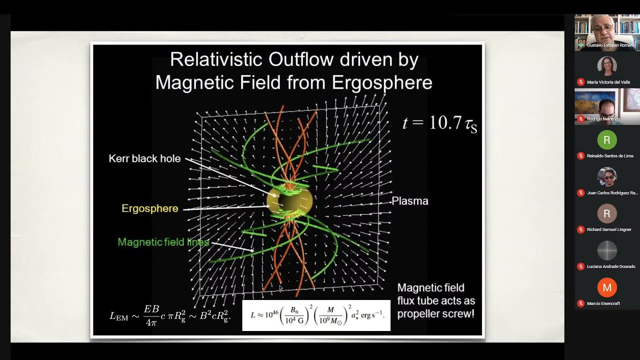 Seminar: The origin of mass in the magnetized jets of blazars
