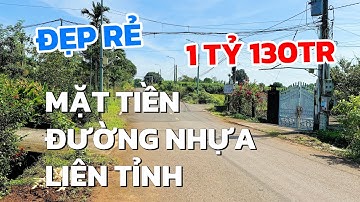 A Tài cần tiền gấp, bán đất mặt tiền đường liên tỉnh, vuông đẹp thổ cư sẵn ở BRVT
