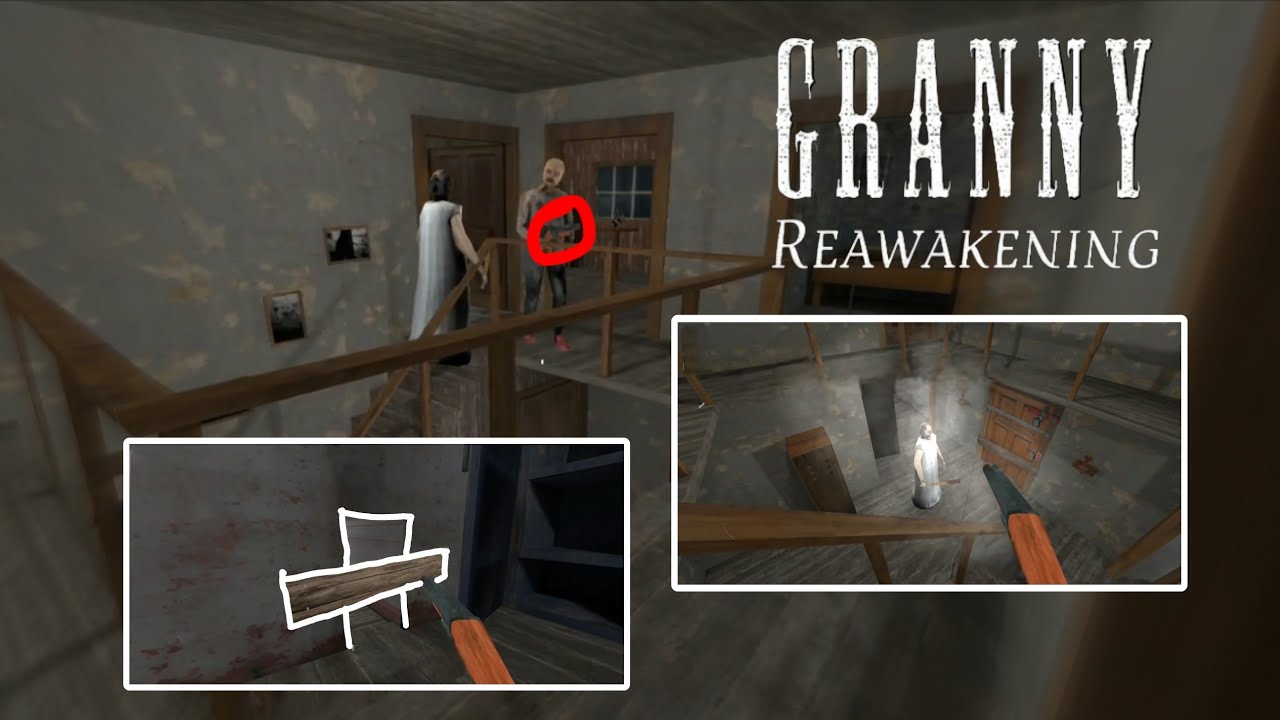 Granny Reawakening New Update (Grandpa with Shotgun)