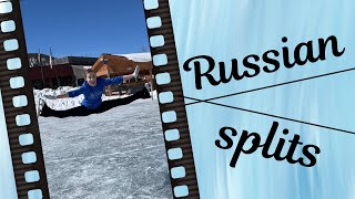 Huge Russian split jump on Keystone lake!! #shorts