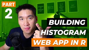 Web Apps in R: Build Interactive Histogram Web Application in R | Shiny Tutorial Ep 2