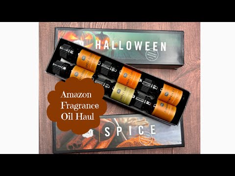 P&J Fragrance Oil Halloween Set, Scents for Candle Making, Freshie