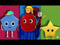 Bob The Train | Shapes Song For Kids And Baby | Adventure with Shapes and 123s |