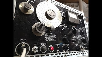 Radiometer MS 27A signal generator 0.3 - 240MHz 1960 test teardown