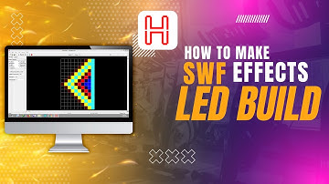 how to make SWF effects  for pixel led in led build software