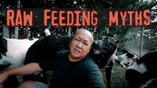 ANO ANG PAGKAIN NG MGA ASO KO? | RAW FEEDING MYTHS BUSTED!